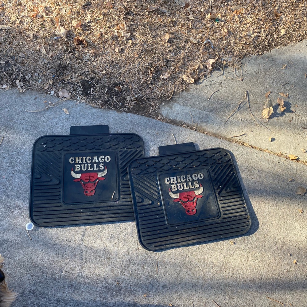 Chicago bulls rubber heavy duty car mats